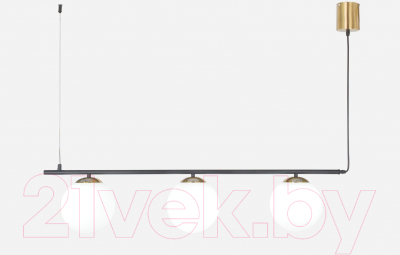 Потолочный светильник Mirastyle SX-20629/3 BK+YB