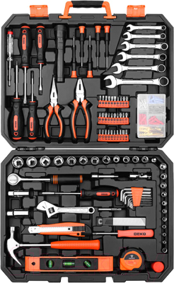Универсальный набор инструментов Deko DKMT208 SET 208 / 065-0222