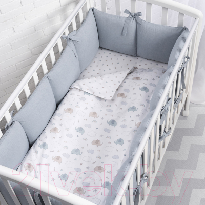 Бортик в кроватку Perina Soft Cotton / СК1/4-05.10