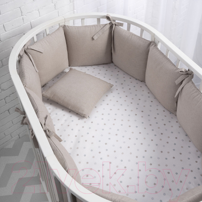 Бортик в кроватку Perina Soft Cotton / СК1/4-05.12