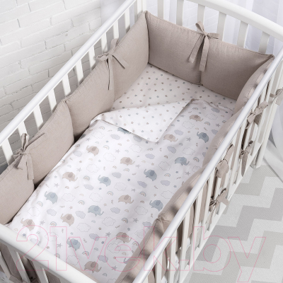 Бортик в кроватку Perina Soft Cotton / СК1/4-05.12