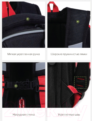 Школьный рюкзак Grizzly RAf-293-5