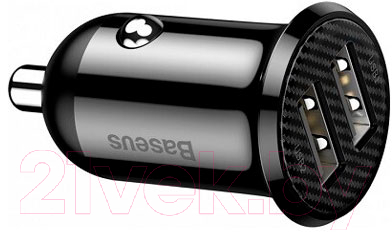 Зарядное устройство автомобильное Baseus Grain Pro 4.8А / CCALLP-01