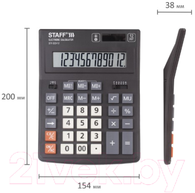 Калькулятор Staff Plus STF-333