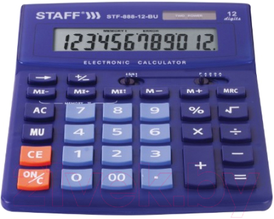Калькулятор Staff STF-888-12-BU
