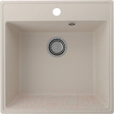 Мойка кухонная Ulgran Quartz Forte 505-02 (лен) - фото