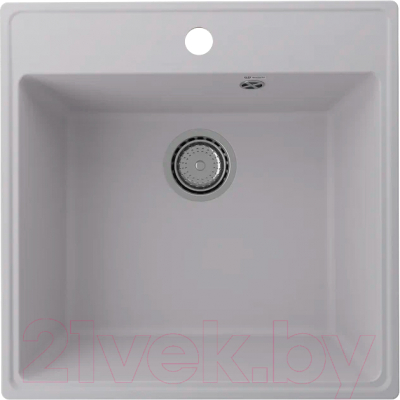 Мойка кухонная Ulgran Quartz Forte 505-04 (платина) - фото