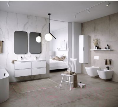 Зеркало Aqwella RM0205BLK