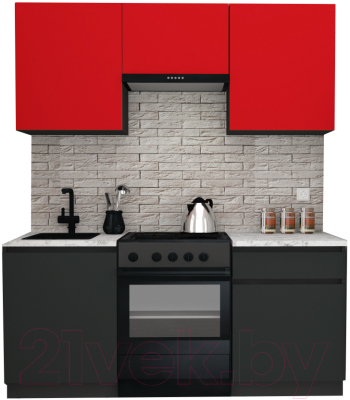 Готовая кухня ВерсоМебель Эко-7 1.7 - фото