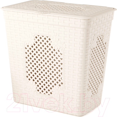 Корзина для белья Альтернатива Плетенка люкс / М3406 - фото