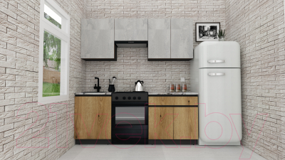 Готовая кухня ВерсоМебель Эко-7 1.9