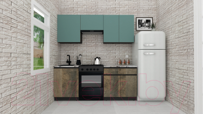 Готовая кухня ВерсоМебель Эко-7 1.9