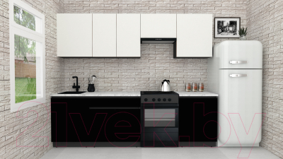 Готовая кухня ВерсоМебель Эко-7 2.5