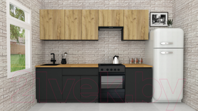 Готовая кухня ВерсоМебель Эко-7 2.5