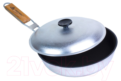 Сковорода Силумин БЛС24торк - фото