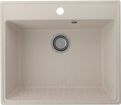 Мойка кухонная Ulgran Quartz Forte 580-02 (лен) - фото