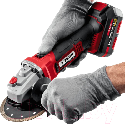 Угловая шлифовальная машина Зубр УШМ-18-125-41