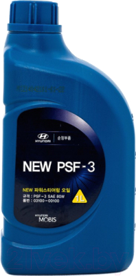Жидкость гидравлическая Hyundai/KIA Mobis New PSF-3 80W / 0310000100 - фото
