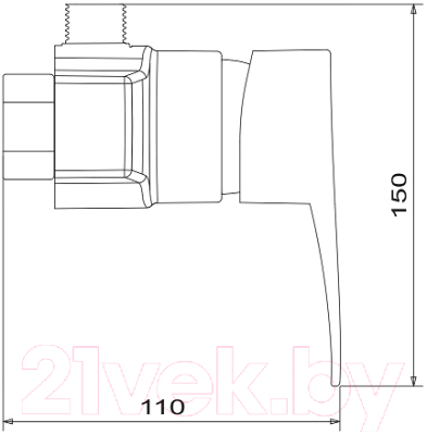 Смеситель РМС PL5-003