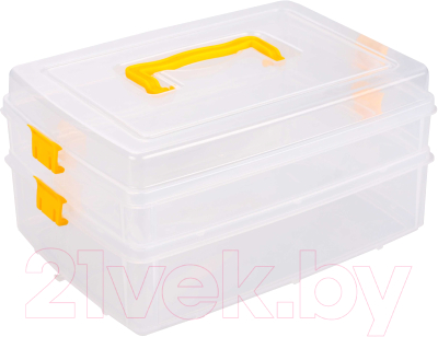 Контейнер для хранения Альтернатива Двухъярусный / М6366