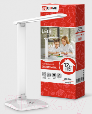 Настольная лампа INhome ССО 08Б / 4690612036557 (белый)
