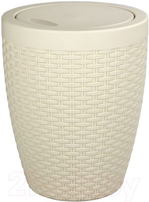 Мусорное ведро Альтернатива Плетенка / М1790 - фото