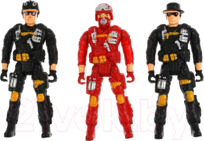 Набор фигурок игровых Играем вместе Военные / 2005Y078-R - фото