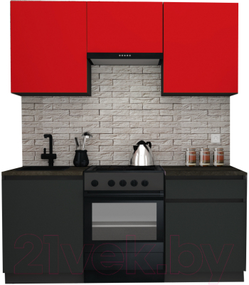 Готовая кухня ВерсоМебель Эко-7 1.7 - фото