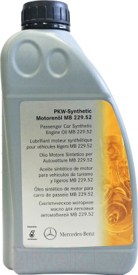 Моторное масло Mercedes-Benz 5W30 MB 229.52 / A000989950211AMEE - фото