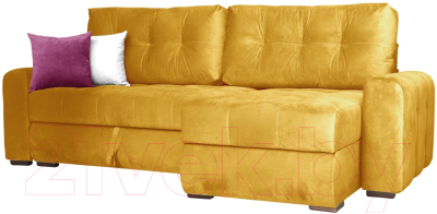 Диван угловой Асмана Камертон-2 левый 1.3x0.8 - фото