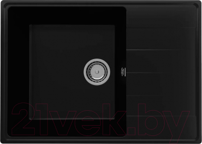 Мойка кухонная Ulgran Quartz Prima 700-07 (уголь) - фото