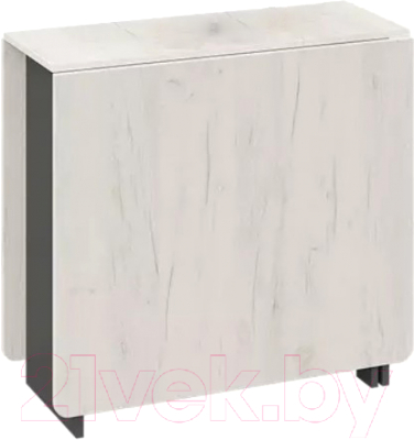 Стол-книга ТриЯ Тип 2 (антрацит/дуб крафт белый) - фото