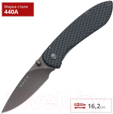 Нож складной Buck Knives Nobelman Carbon / 0327CFS