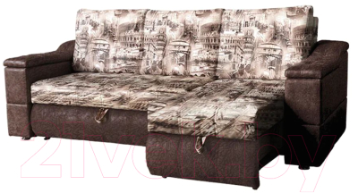 Диван Асмана Камертон-1 трансформер 1.3x0.65 левый - фото