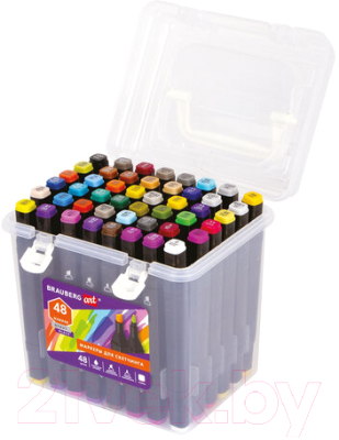 Набор маркеров Brauberg Black / 152130 - фото