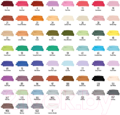 Набор маркеров Brauberg Black / 152131