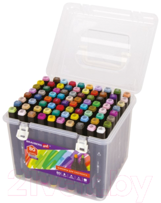 Набор маркеров Brauberg Black / 152132 - фото