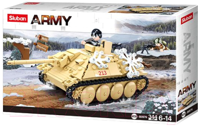 Конструктор Sluban Истребитель танков / M38-B0976