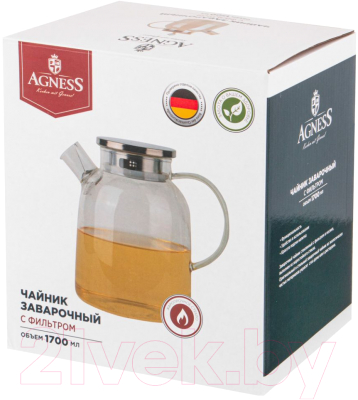 Заварочный чайник Agness 889-116