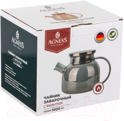 Заварочный чайник Agness 889-121