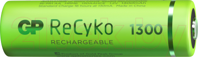 Комплект аккумуляторов GP Batteries 130AAHCE-2EB4 Gift Box