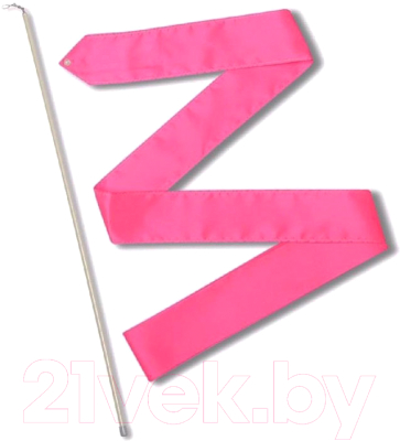 Лента для художественной гимнастики с палочкой No Brand СЕ6-F - фото