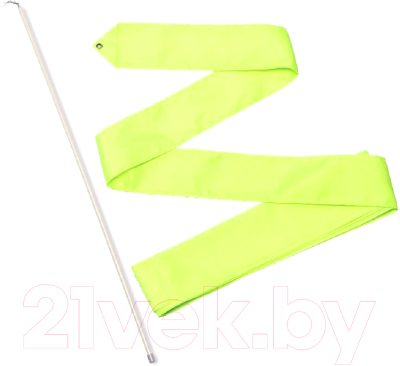 Лента для художественной гимнастики с палочкой No Brand СЕ6-L - фото