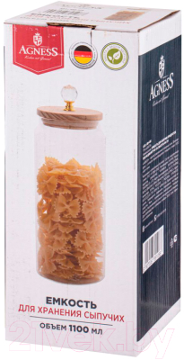 Емкость для хранения Agness 889-108