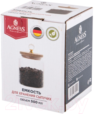 Емкость для хранения Agness 889-110