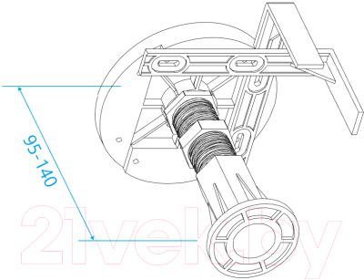 Ножки опорные RGW 03230108-31