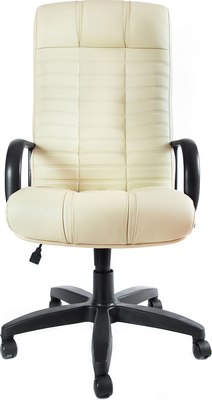 Кресло офисное Деловая обстановка Атлант Стандарт кожа люкс