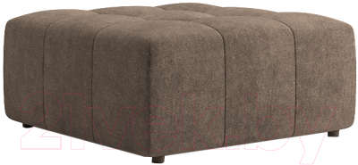 Модуль мягкий Мебельград Торонто стандарт пуф большой - фото
