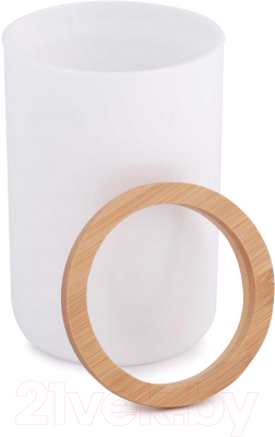 Стакан для зубной щетки и пасты Альтернатива Бамбук / М8052