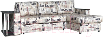 Диван угловой Асмана Фаворит с баром - фото